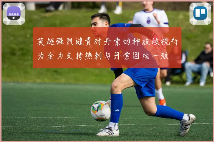 英超强烈谴责对丹索的种族歧视行为全力支持热刺与丹索团结一致